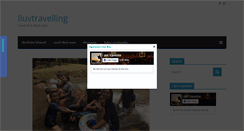 Desktop Screenshot of iluvtravelling.com